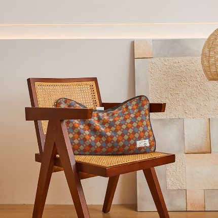 91家纺网 家纺一手货源 找家纺 （总）2025新款全棉双层纱 纯荞麦枕 简约荞麦枕头 荞麦护颈枕芯