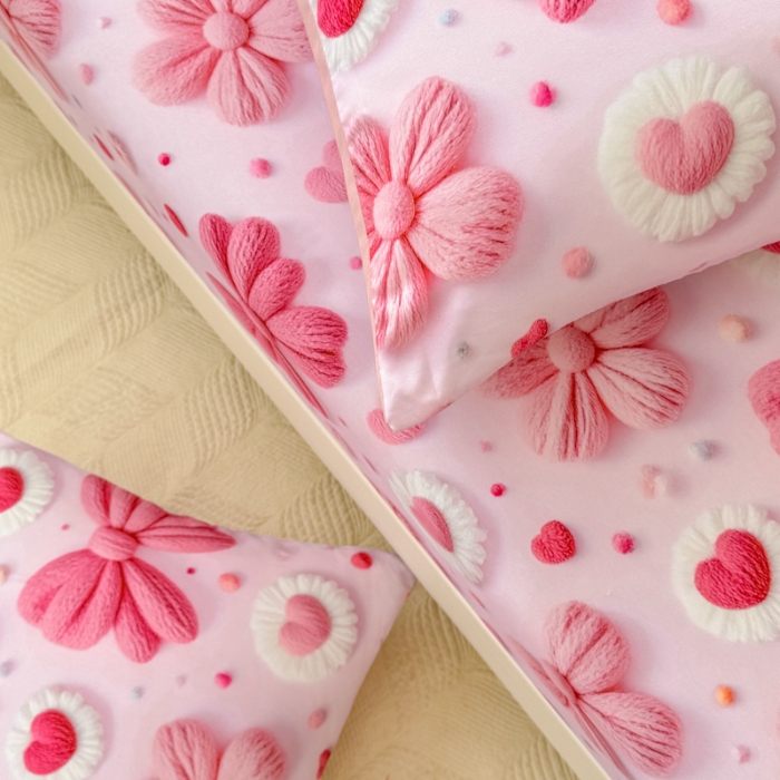 91家纺网 家纺一手货源 找家纺 （总）2025新款5D专版数码印花凉感磨毛单床笠 床笠三件套