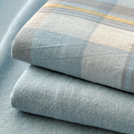 91家纺网 家纺一手货源 找家纺 （总）色织全棉单品套件床单枕套床上用品