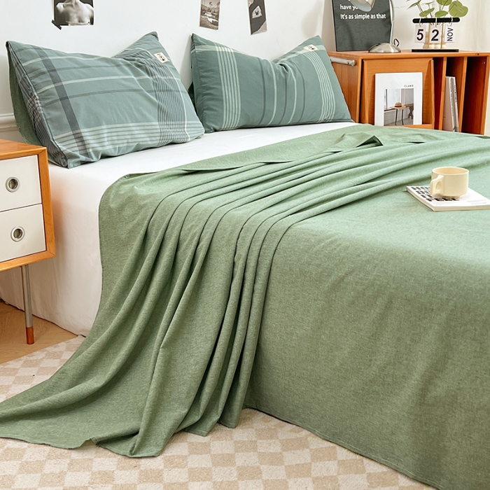 91家纺网 家纺一手货源 找家纺 （总）色织全棉单品套件床单枕套床上用品