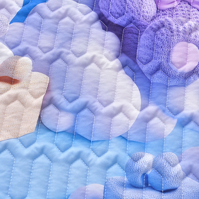 91家纺网 家纺一手货源 找家纺 （总）三友家纺 新款5D印花蕾丝花边床盖四件套（被套款 夏被款）