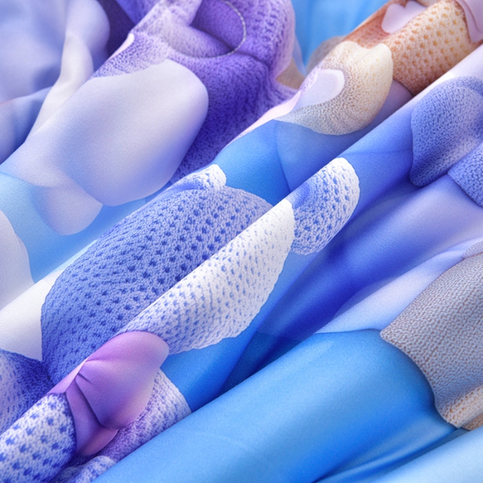 91家纺网 家纺一手货源 找家纺 （总）三友家纺 新款5D印花蕾丝花边床盖四件套（被套款 夏被款）