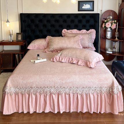 91家纺网 家纺一手货源 找家纺 （总）乐朵家居 2025新款 唐顿庄园 （可配同色系空调被）PE凉席三件套（复合） 控价238