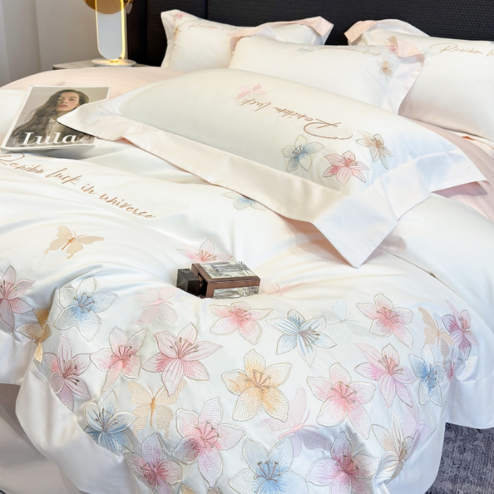 91家纺网 家纺一手货源 找家纺 （总）（总）星蕴家纺 2025新款澳棉正宗长绒棉四件套-诺兰