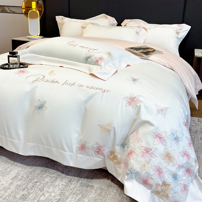 91家纺网 家纺一手货源 找家纺 （总）（总）星蕴家纺 2025新款澳棉正宗长绒棉四件套-诺兰