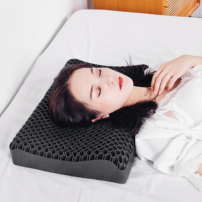 91家纺网 家纺一手货源 找家纺 （总）TPE果胶枕无压可水洗透气枕芯成人学生通用