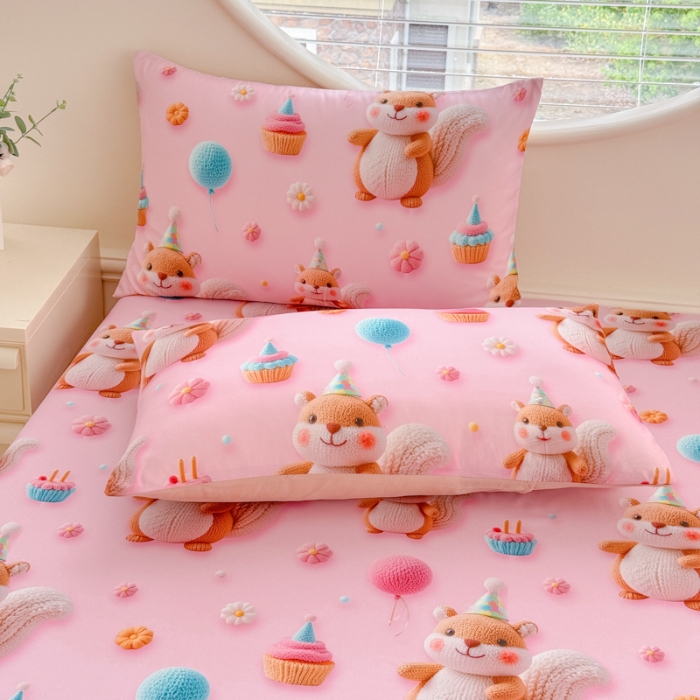 91家纺网 家纺一手货源 找家纺 （总）新款5D专版数码印花凉感枕套