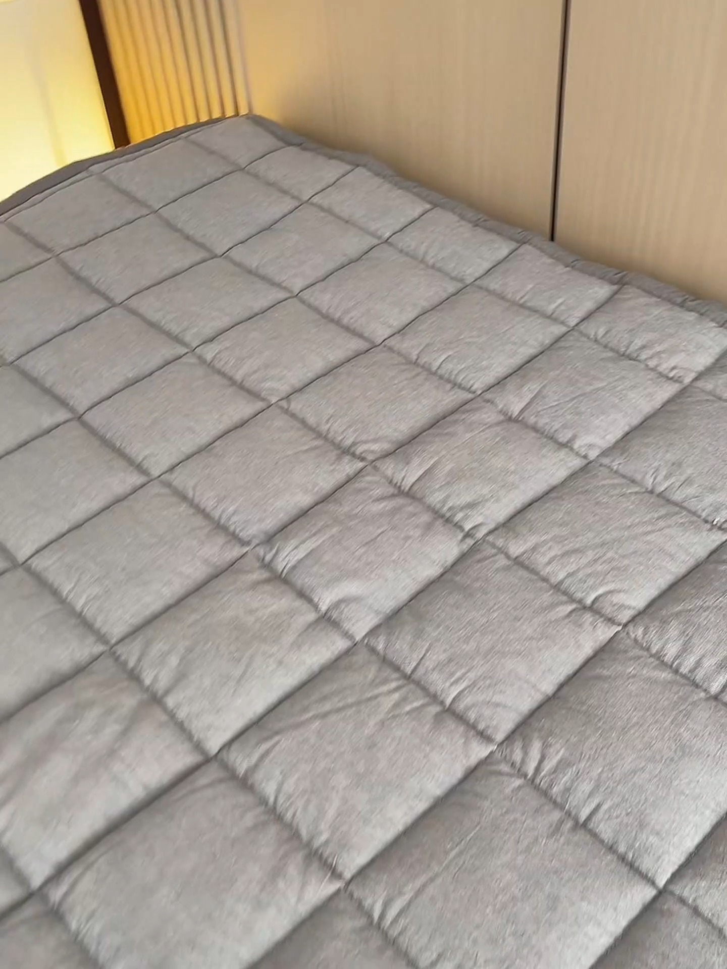 91家纺网 家纺一手货源 找家纺 丽诺床垫 2025新款亲肤舒适全棉纯棉色织棉花床褥床垫-少女粉 优雅灰