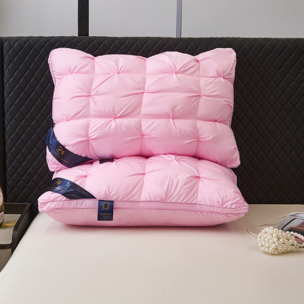 91家纺网 家纺一手货源 找家纺 （总）梵希良品 2025新款扭花枕头面包枕星级酒店枕头成人护颈椎