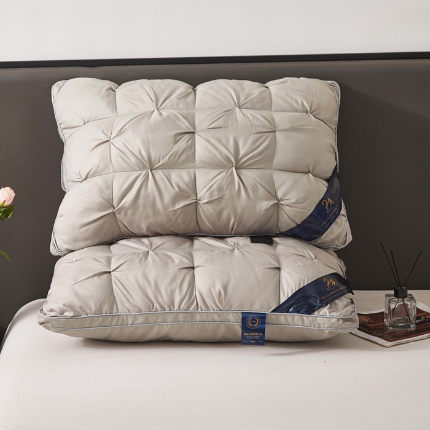 91家纺网 家纺一手货源 找家纺 （总）梵希良品 2025新款扭花枕头面包枕星级酒店枕头成人护颈椎