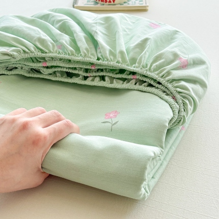 91家纺网 家纺一手货源 找家纺 （总）2025新款【13070纯棉全棉床笠】柔软舒适床笠被套枕套单品系列床上用品