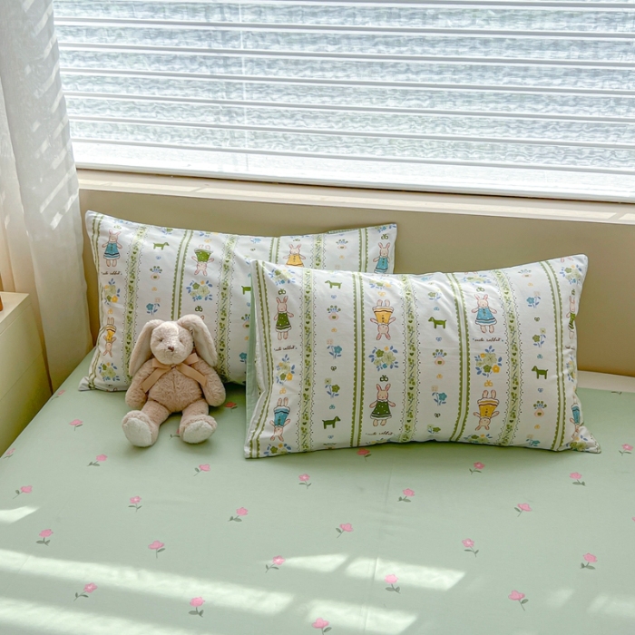 91家纺网 家纺一手货源 找家纺 （总）2025新款【13070纯棉全棉床笠】柔软舒适床笠被套枕套单品系列床上用品