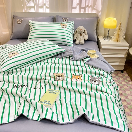 （总）经年 2025新款水洗真丝刺绣款夏被好伙伴系列