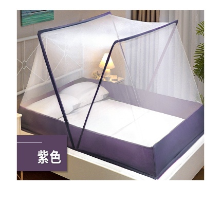 91家纺网 家纺一手货源 找家纺 （总）抖音同款网红折叠蚊帐 2025夏季新款宿舍免安装文帐 上铺上下铺批发可咨询报价
