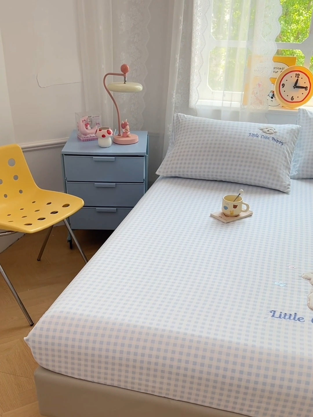 91家纺网 家纺一手货源 找家纺 （总）梦舒羽 2025春夏新款水洗棉兔毛绒贴布绣枕套单枕套（带买家秀）