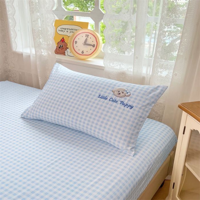 91家纺网 家纺一手货源 找家纺 （总）梦舒羽 2025春夏新款水洗棉兔毛绒贴布绣枕套单枕套（带买家秀）