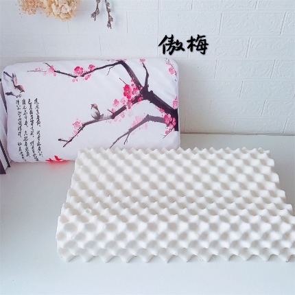 91家纺网 家纺一手货源 找家纺 （总）原创国风天然乳胶枕成人枕头枕芯狼牙按摩枕头
