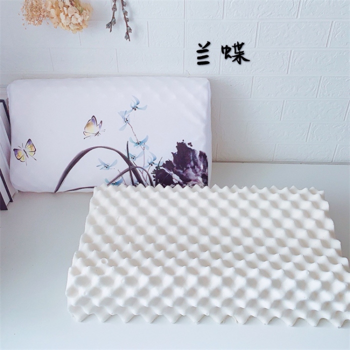 91家纺网 家纺一手货源 找家纺 （总）原创国风天然乳胶枕成人枕头枕芯狼牙按摩枕头