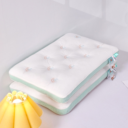 91家纺网 家纺一手货源 找家纺 A类全棉羽丝护颈枕 羽丝绒枕芯 蜂窝枕 定型枕 成人枕头 舒适枕