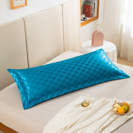 91家纺网 家纺一手货源 找家纺 待下架-D23可水洗冰丝双人枕套