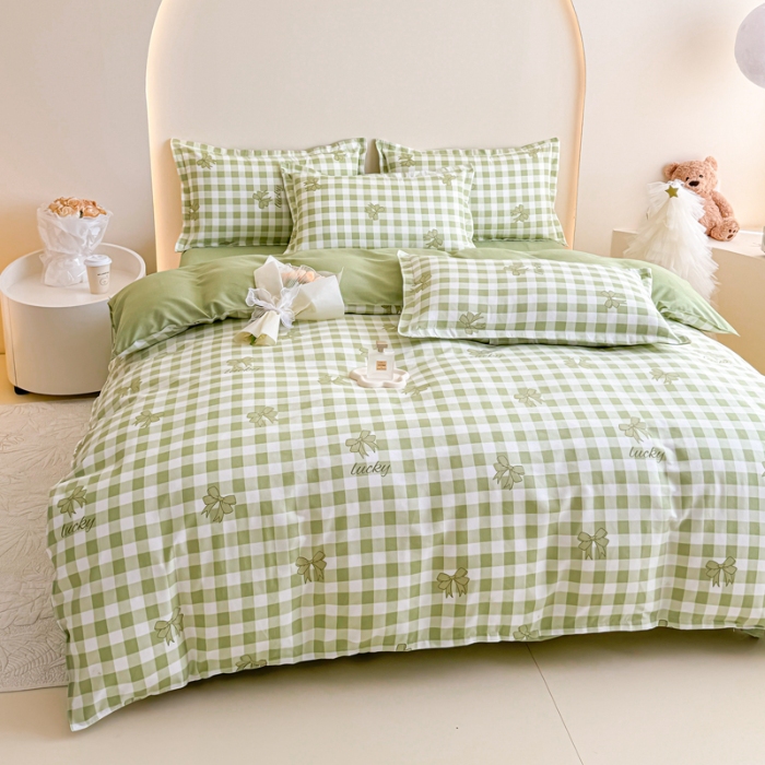 91家纺网 家纺一手货源 找家纺 （总）新品秋冬加厚磨毛植物羊绒四件套四季款床单款床笠款四件套床品长绒棉套件