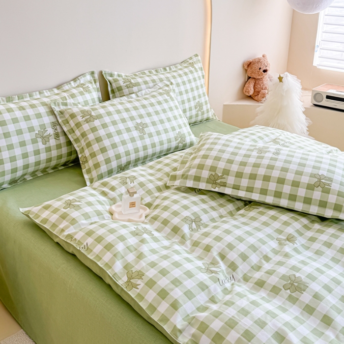 91家纺网 家纺一手货源 找家纺 （总）新品秋冬加厚磨毛植物羊绒四件套四季款床单款床笠款四件套床品长绒棉套件