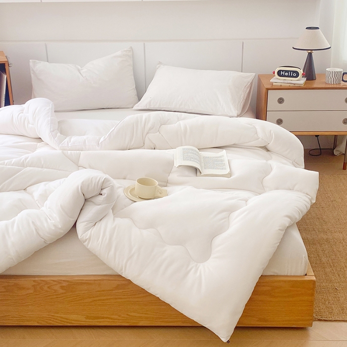 91家纺网 家纺一手货源 找家纺 （总）2025新款超柔磨毛被四季款夏凉被空调被学生单双人春秋被芯柔软舒适