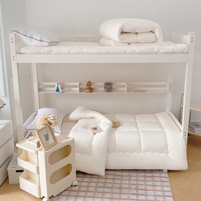 91家纺网 家纺一手货源 找家纺 （总）2025新款学生被芯被褥超柔细腻磨毛被芯床褥垫学生宿舍单双人被子春夏秋冬四季款