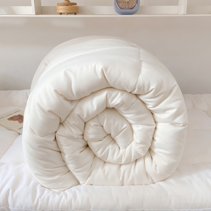 91家纺网 家纺一手货源 找家纺 （总）2025新款学生被芯被褥超柔细腻磨毛被芯床褥垫学生宿舍单双人被子春夏秋冬四季款