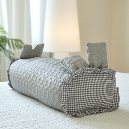 91家纺网 家纺一手货源 找家纺 （总）2025新款 全棉荞麦枕芯 凉感冰丝卡通兔兔荞麦枕芯枕头 荞麦护颈枕芯