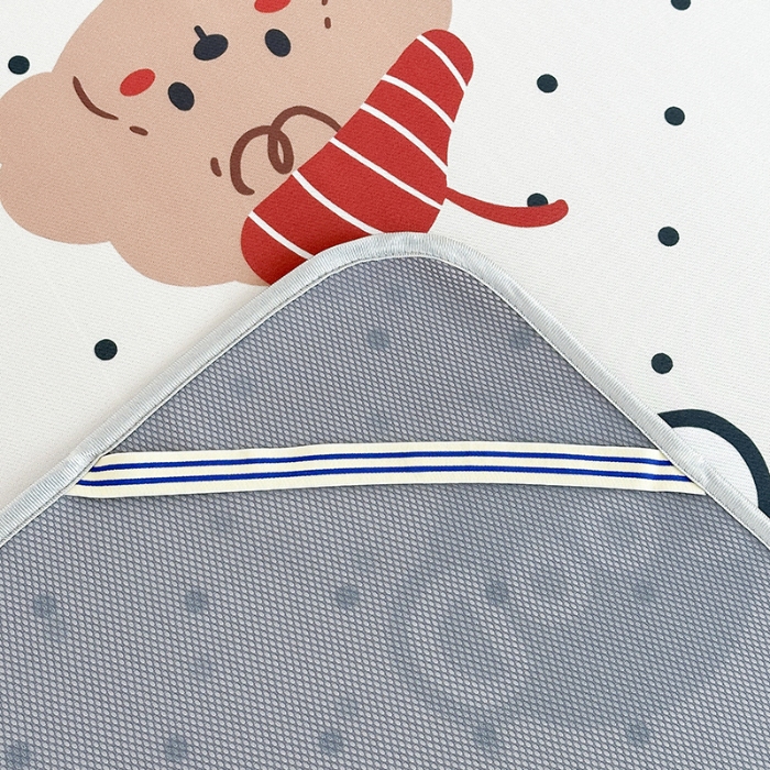 91家纺网 家纺一手货源 找家纺 （总）RYB红黄兰 2025新款INS原创超萌卡通大版碳光冰丝凉席三明治空调席三件套席子