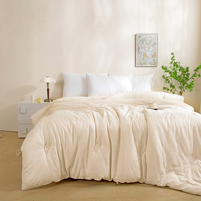 91家纺网 家纺一手货源 找家纺 四季被业A类全棉纯棉50%大豆纤维被夏被春秋被冬被四季通用大豆被