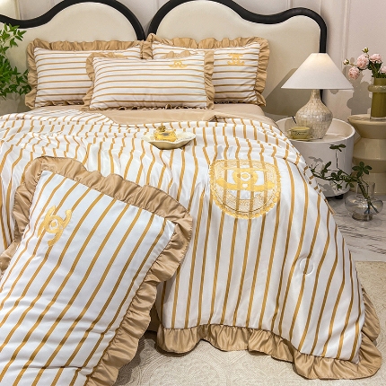 91家纺网 家纺一手货源 找家纺 （总）经年 2025新款水洗真丝韩版夏被浅夏系列