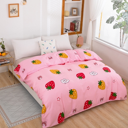 91家纺网 家纺一手货源 找家纺 （总） 雨萝家纺 新款12868全棉被罩纯棉被套