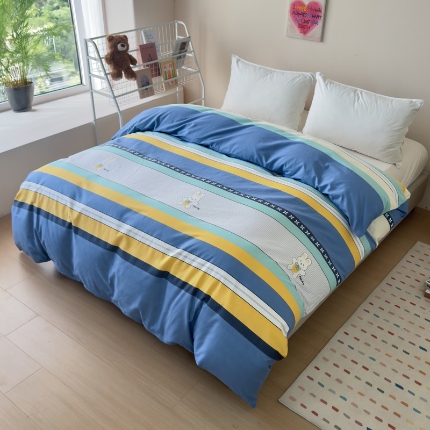 91家纺网 家纺一手货源 找家纺 （总） 雨萝家纺 新款12868全棉被罩纯棉被套