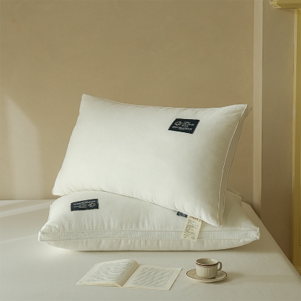 91家纺网 家纺一手货源 找家纺 （总）2025新款 感受生活的美 全棉升级原棉棉熙羽丝高弹护颈枕头