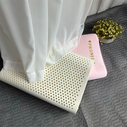 91家纺网 家纺一手货源 找家纺 （总）天然乳胶枕成人天丝莫代尔刺绣款高低平面款乳胶枕头枕芯