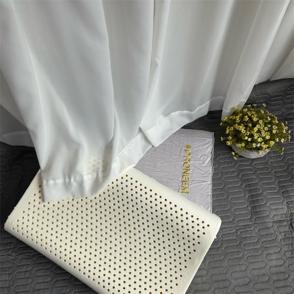 91家纺网 家纺一手货源 找家纺 （总）天然乳胶枕成人天丝莫代尔刺绣款高低平面款乳胶枕头枕芯