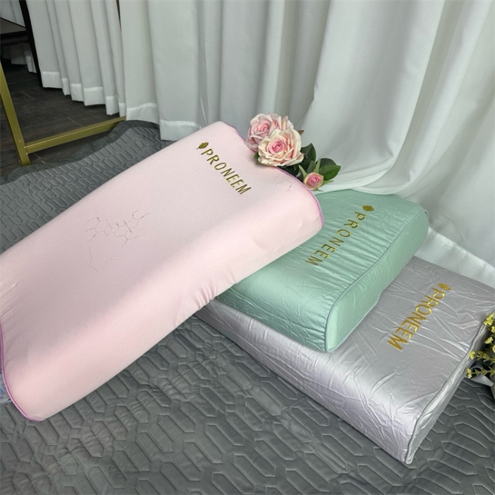 91家纺网 家纺一手货源 找家纺 （总）天然乳胶枕成人天丝莫代尔刺绣款高低平面款乳胶枕头枕芯