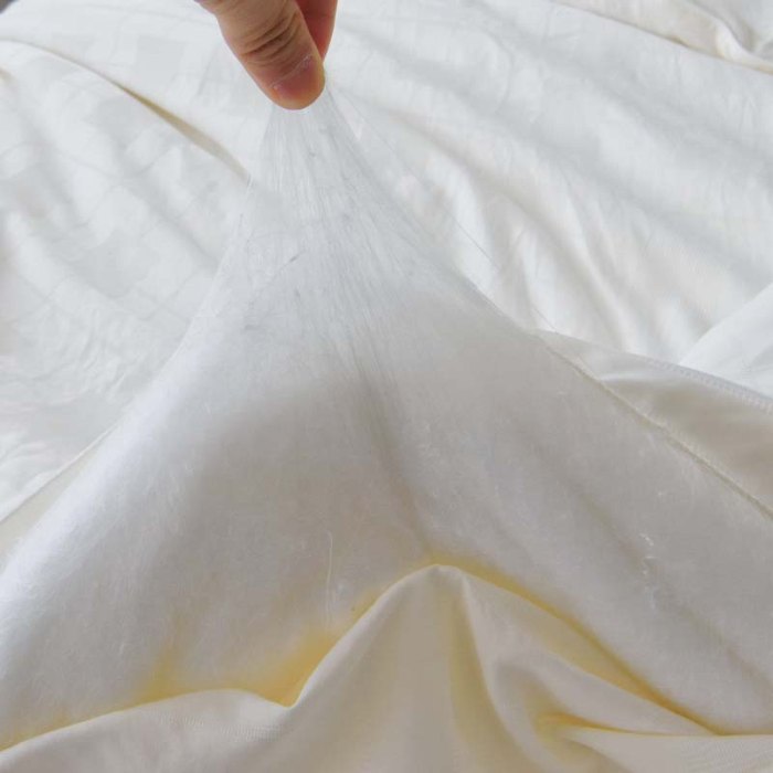 91家纺网 家纺一手货源 找家纺 缦纯 天然柞蚕丝被 手工纯蚕丝被 夏被空调被 春秋被 冬被蚕丝被芯 本白色