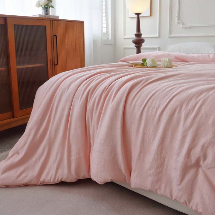 91家纺网 家纺一手货源 找家纺 缦纯 天然柞蚕丝被 手工纯蚕丝被 夏被空调被 春秋被 冬被蚕丝被芯 玉色