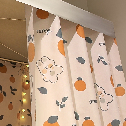 91家纺网 家纺一手货源 找家纺 （总）学生宿舍床帘上下铺隐私帘员工宿舍简易床帘CL52批发可咨询报价