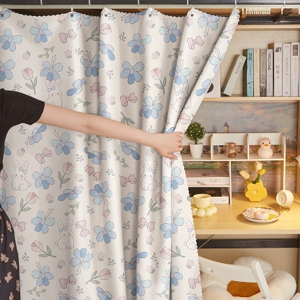 91家纺网 家纺一手货源 找家纺 （总）学生宿舍床帘上下铺隐私帘员工宿舍简易床帘CL52批发可咨询报价