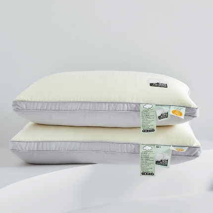 91家纺网 家纺一手货源 找家纺 （总）2025新款 A类亲肤羽丝绒枕芯枕头 酒店高弹羽丝护颈枕芯成人枕头