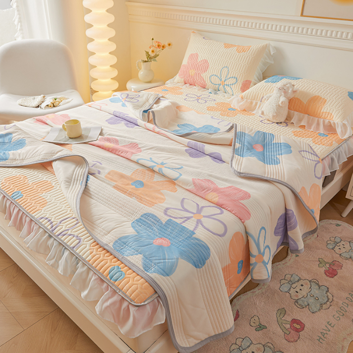 91家纺网 家纺一手货源 找家纺 （总）牛魔王 2025新款冰丝凉感丝夏被