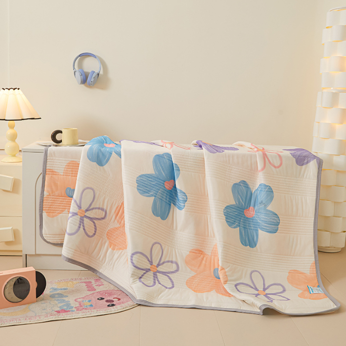 91家纺网 家纺一手货源 找家纺 （总）牛魔王 2025新款冰丝凉感丝夏被