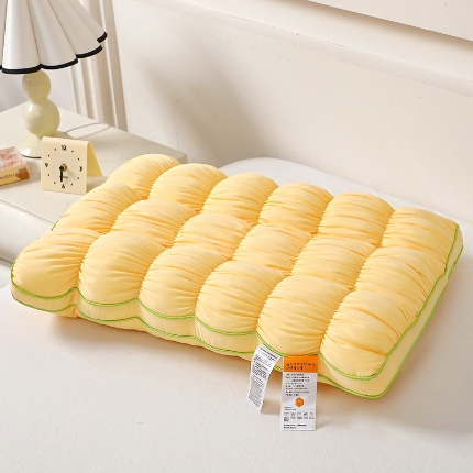 91家纺网 家纺一手货源 找家纺 （总）兴丝露枕芯 新品法式云朵面包枕 羽丝绒枕芯 舒适中高枕头枕芯亲肤羽丝枕