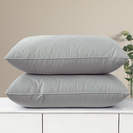 91家纺网 家纺一手货源 找家纺 （总）亲肤绗绣枕芯 羽丝枕 立体枕 双边枕芯 舒适枕 中高枕 枕头