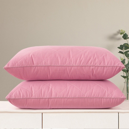 91家纺网 家纺一手货源 找家纺 （总）亲肤绗绣枕芯 羽丝枕 立体枕 双边枕芯 舒适枕 中高枕 枕头