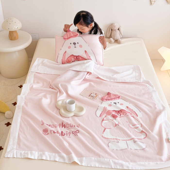 91家纺网 家纺一手货源 找家纺 梵星摄影  儿童夏被拍摄赏析